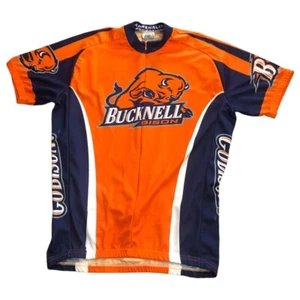 NCAA Men's Adrenaline Promotions Bucknell Collegiate Cycling Jersey Size Large - Picture 1 of 8
