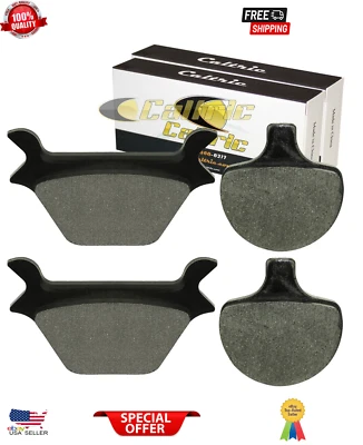 Pastillas de freno delanteras y traseras para Harley Davidson Flsts Heritage Springer 1998-1999 Foto 1 de 2