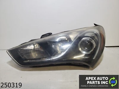 OEM 2014-2016 Hyundai Genesis Coupe 3.8L Left Driver Headlight Halogen Base Foto 1 de 4