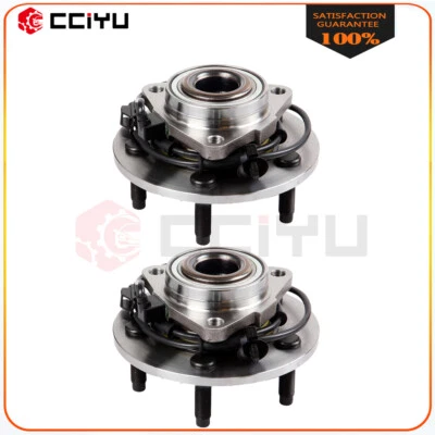 Pair Front Wheel Bearing Hub For Dodge Ram 1500 02-06 W/ABS (Hd Design) 5-Lugs Foto 1 de 4