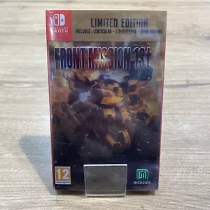 Front Mission 1st Limited Edition Nintendo Switch Neuf Sous Blister - Foto 1 di 2
