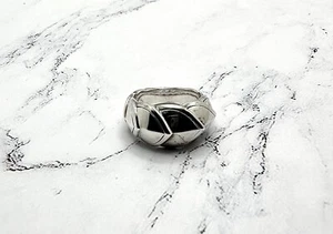 John Hardy 925 Designer Sterling Silver Legends Naga Shield Ring Size 7 [$500] - Picture 1 of 6