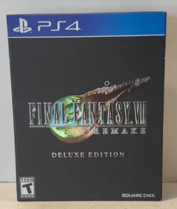 Playstation PS4 Exclusive: Final Fantasy 7 Remake Deluxe Edition Komplett - Bild 1 von 7