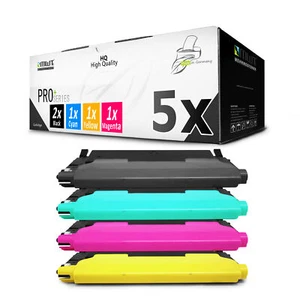 5x Toner per Samsung Xpress C 430 480 Fw W FN CLT-P404C - Bild 1 von 5