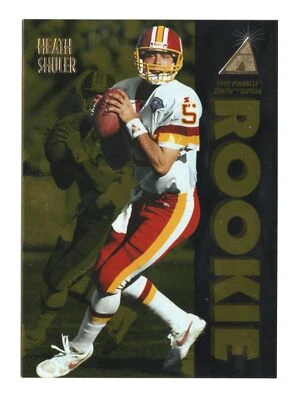 1995 Zenith Z132 Heath Shuler Washington Redskins Card - Image 1 of 2