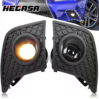 For 2014 2015 2016 Lexus IS250 IS350 Fog Lights Lamps w/Bulbs+Switch+Harness DOT - Image 1 of 4