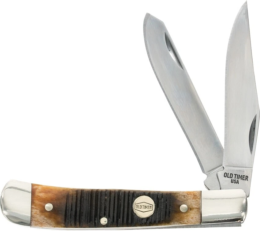 Navaja de bolsillo plegable Schrade Trapper Generational serie EE. UU.  Foto 1 de 1