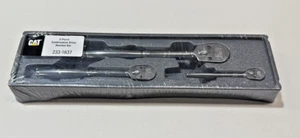 CAT Caterpillar 233-1637 3-Piece Ratchet Set 1/4", 3/8", and 1/2" Drive - Picture 1 of 5