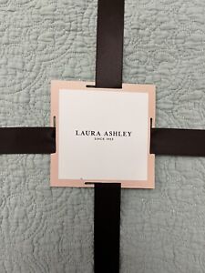 New Laura Ashley Lilian Pistachio Green Bedspread 240cm x 260cm
