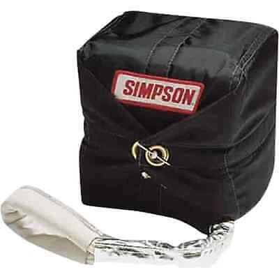 Simpson Racing Air Boss Parachute Packs - Black 10 ft. 42045