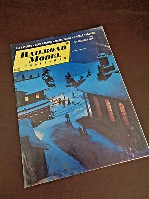 Railroad Model Craftsman Magazine December 1974 Issue  - Image 1 of 4