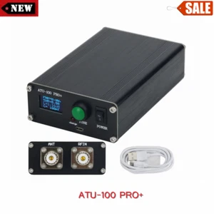 ATU-100 Pro+ Upgraded Automatic Antenna Tuner 120W Shortwave Antenna Tuner OLED - Zdjęcie 1 z 9
