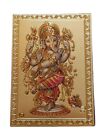 Lord Ganesh Hindu God Golden Magnet 5cm x 7cm