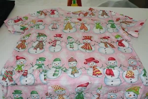 Prenda para el torso Snowman rosa y blanco - Whitecross - talla pequeña - estilo 610-SNM - mujer - Imagen 1 de 4
