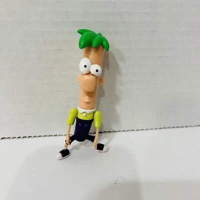 Disney Phineas and Ferb Jakks Pacific Ferb 3.5" Figure - Image 1 of 4