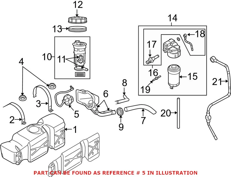Genuine OEM Mopar Fuel Tank Cap For Dodge Ram 3500 Ram 2500 52013994AB - Image 1 of 1