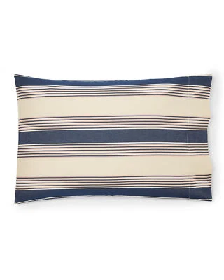 Ralph Lauren простыня Saranac клетку синий Sham наволочки Sham Twin полный королева король - Изображение 1 из 4