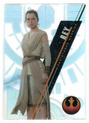 STAR WARS 2016 TOPPS HIGH TEK BASE SW-75 REY FORM 2 PATTERN 4 - Image 1 of 2