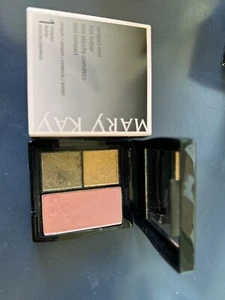 MARY KAY MINERAL QUAD/ Copper & Pyrile Eyeshadow & Shy Blush Blush #6 - Picture 1 of 1