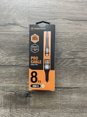 Tough Tested RAPID CAR CHARGER HEAVY GAUGE CORD USB-C CONNECTOR TT-PC8-C2A - NEW - Image 1 of 3