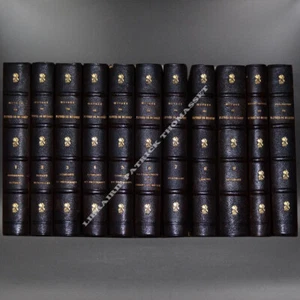 oeuvres complètes de Alfred de Musset 11 vol Charpentier 1884, ex sur Hollande - Imagen 1 de 3