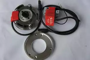Zündapp CS 25 Zündung inkl. Adapterplatte Dmon 00131270 Mofarennen Minibike Cros - Bild 1 von 1