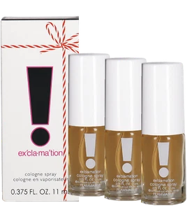 Paquete combinado para mujer Exclamation by Coty: spray de colonia (botellas de 3x0,375 oz) nuevo - Imagen 1 de 1