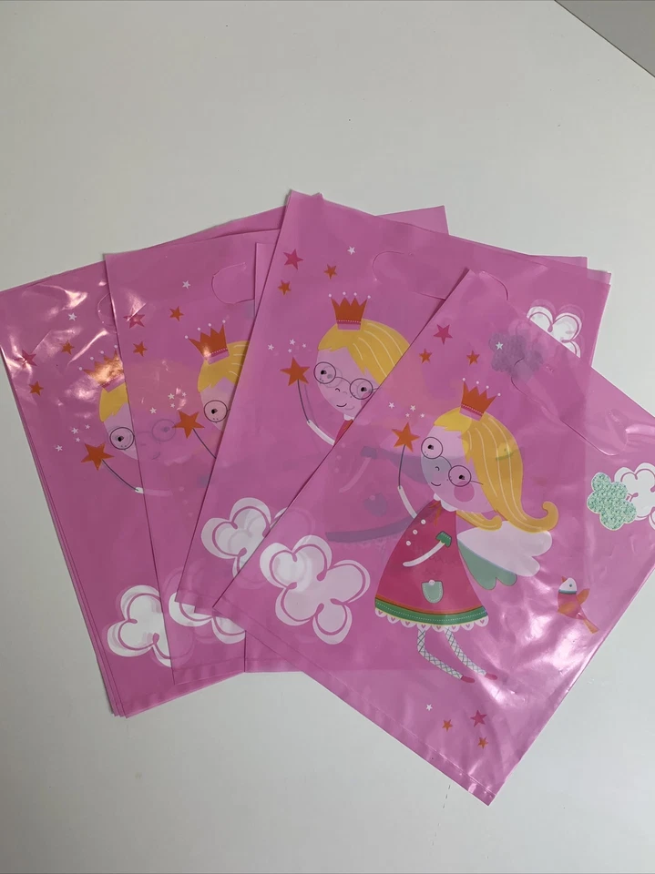 Bolsas de botín de fiesta de cumpleaños de hadas - bolsas de fiesta Wilko - paquete de 16 Foto 1 de 3