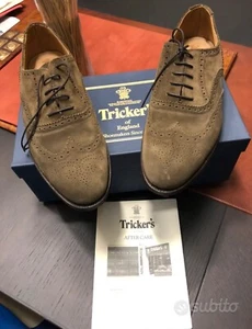 Trickers 7159 Fulham Brown Size Uk 10,5 - Foto 1 di 4