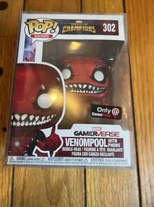 Funko POP! Marvel Contest of Champions - Venompool #302 Gamestop Exclusive - Picture 1 of 4