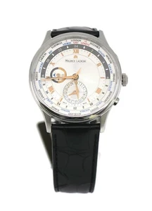 Maurice Lacroix Masterpiece Worldtimer Stainless Steel Watch MP6008 - Picture 1 of 3