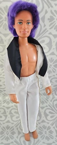 VINTAGE JEM AND THE HOLOGRAMS 1985 RIO BOY DOLL PURPLE HAIR PLEASE READ - Picture 1 of 20
