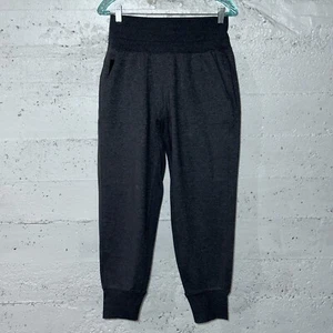 Athleta Venice Jogger Pant Women's Sz S Gray Zip Pockets Stretch Inseam 28" - Foto 1 di 7