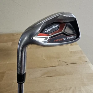 Left Handed TaylorMade AeroBurner HL 8 Iron Regular Steel Shaft R Flex TM Grip - Picture 1 of 9