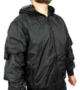 Mens Bomber Rain Goggle Street Hooded Jacket Coat Hunter Men WR Location S-4XL - Picture 1 of 31
