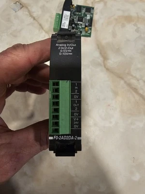 DIRECT LOGIC FO-2AD2DA Analog Input/Output Card, 0-5 Volts, 0-10 Volts - Image 1 of 2