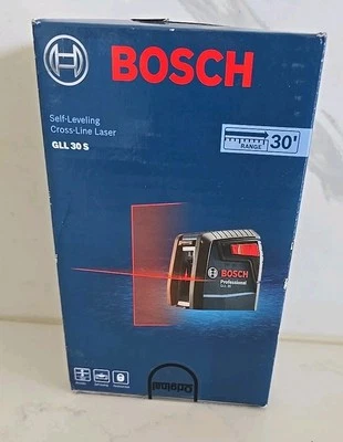 Láser autonivelante de línea cruzada Bosch GLL 30 S Foto 1 de 3