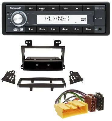 Continental MP3 AUX USB DAB 1DIN Autoradio für Mazda MPV (2000-2006) - Bild 1 von 4