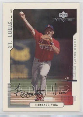 2000 Upper Deck MVP Silver Script Fernando Vina #53 - Image 1 of 2