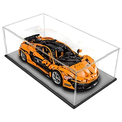 Clear Acrylic Display Case for 1:18 Scale 13x7.1x6 inch;33x18x15 cm,  - Image 1 of 4