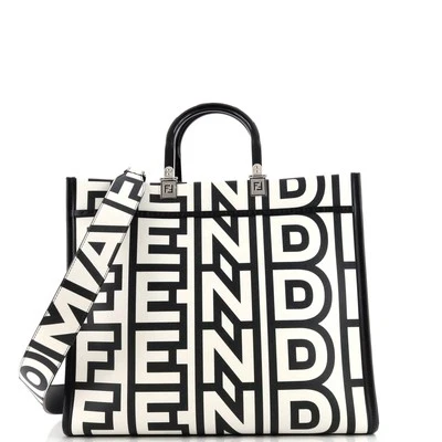 Bolso Shopper Fendi x Marc Jacobs Sunshine Cuero Estampado Mediano Foto 1 de 4
