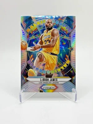 LeBron James 2024-25 Panini Prizm Kaleidoscopic Silver Los Angeles Lakers #26 - Image 1 of 2