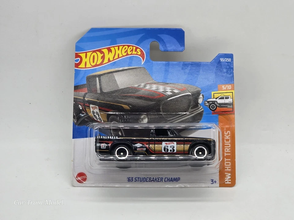 '63 Studebaker Champ - HW Hot Trucks 5/10 - HOT WHEELS 1:64 1/64 - Immagine 1 di 1