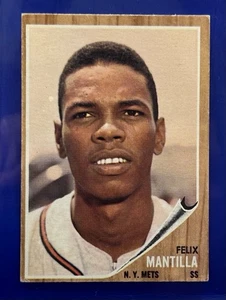1962 Topps Felix Mantilla #436 New York Mets - Picture 1 of 2