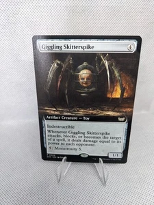 MTG Giggling Skitterspike Extended Art 66 Near Mint Duskmourn: House of Horror - Picture 1 of 1