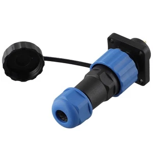 Blue Black IP68 Waterproof Circular Connector for LED Lighting (29pin) - Picture 1 of 75