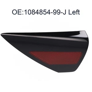 Upgraded Red Lens Charge Door Reflector for Tesla Model 3 Y Perfect Fit - Picture 1 of 12
