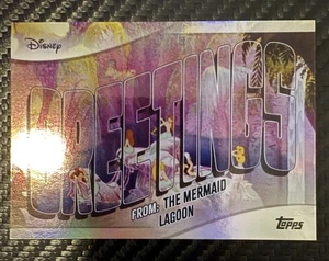 2025 Topps Disney Wonder-Greetings From-Mermaid Lagoon-GF-21 - Picture 1 of 2