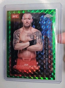 2025 Topps UFC Cromo Colby Covington Mission Control Verde Geométrico/75 - Imagen 1 de 3