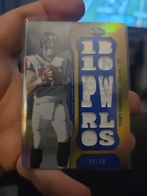 2011 Topps Triple Threads Tony Gonzalez Relic Jersey #5/36 Falcons - Image 1 of 2
